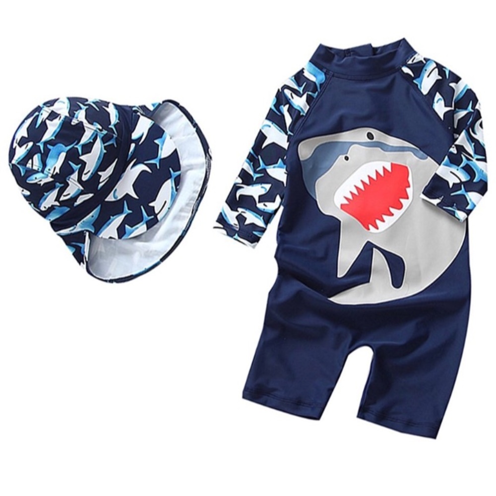 One Piece Bathing Suit for Baby Boy